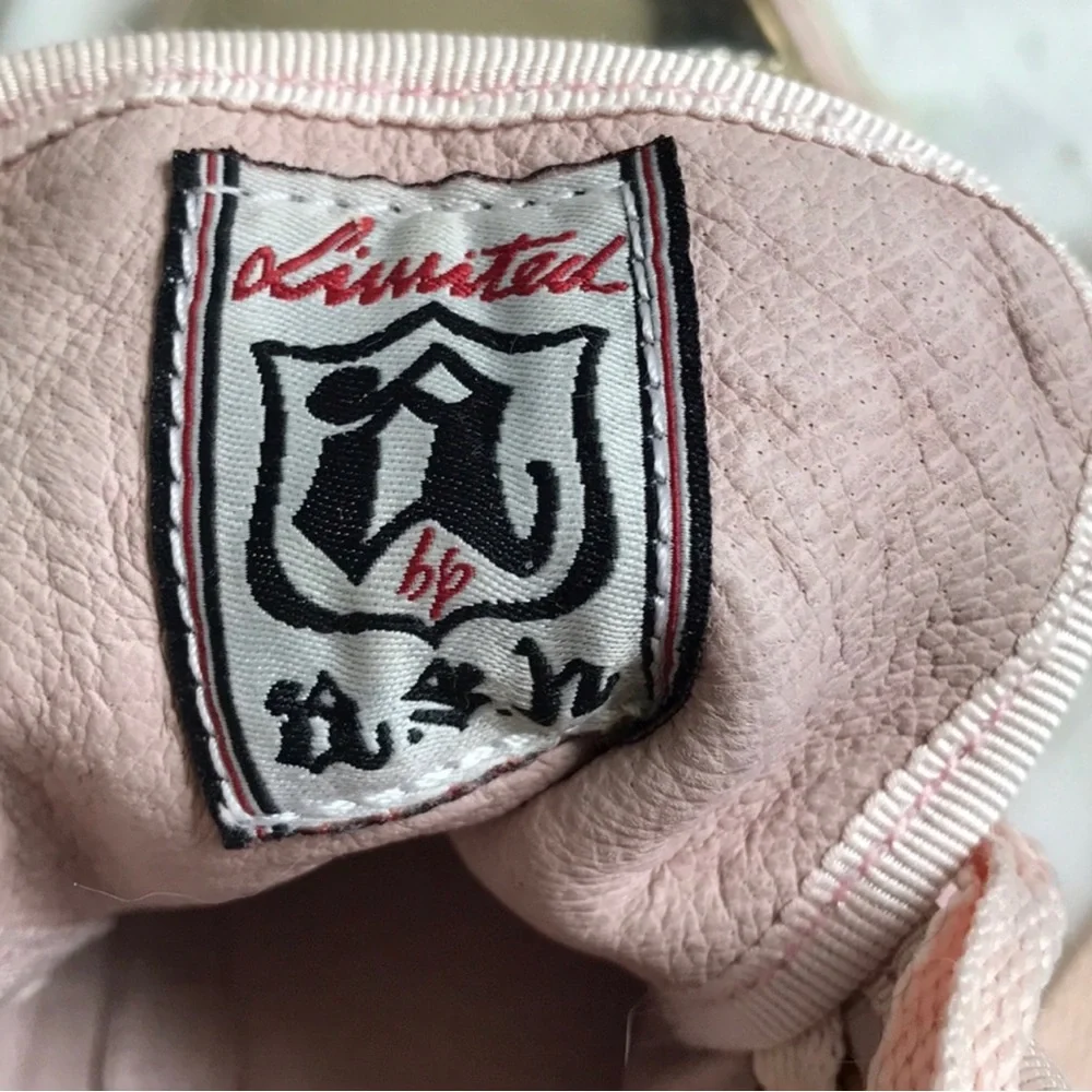 Pink jeweled Vanessa high top sneakers - Picture 5 of 5